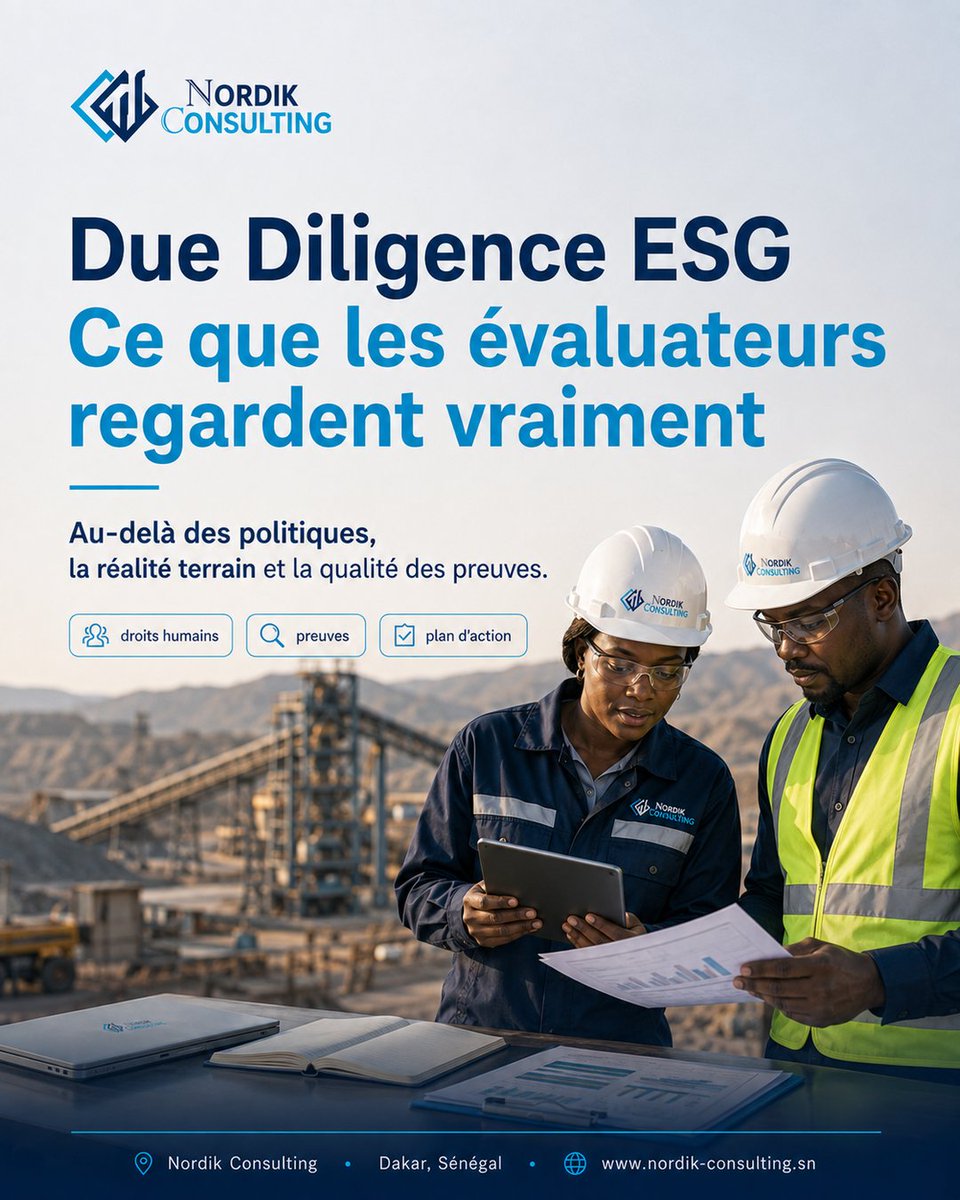 Nordik_Consult's tweet photo. Ce que l'évaluateur ESG regarde vraiment, ce n'est pas votre politique. C'est votre preuve.

La question n'est jamais « avez-vous une politique ? », mais « montrez-moi les 12 derniers registres ».

https://t.co/9ngmFnnkz9
#DueDiligence #ESG #NordikConsulting https://t.co/3chqwsR8fP