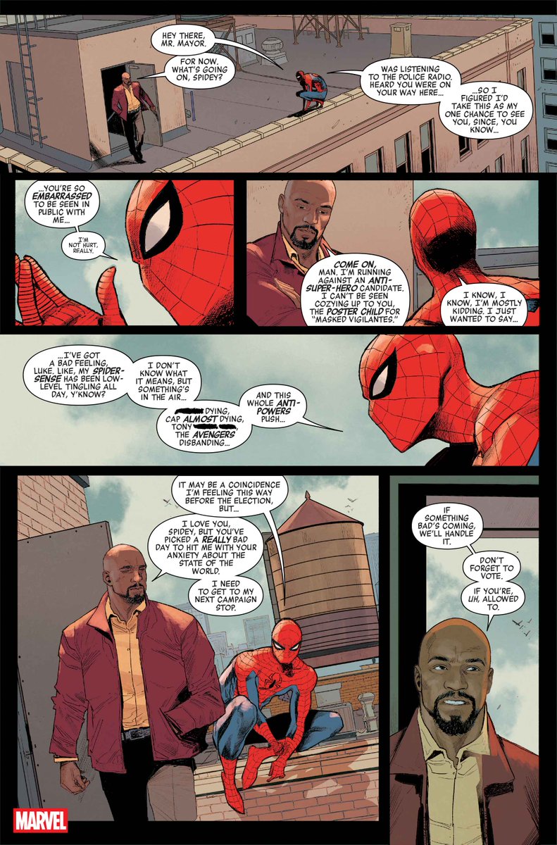 manwithoutfear's tweet photo. First look of Avengers 1 by Zdarsky and Checchetto
On sale November 4 https://t.co/jCkpjupL9z