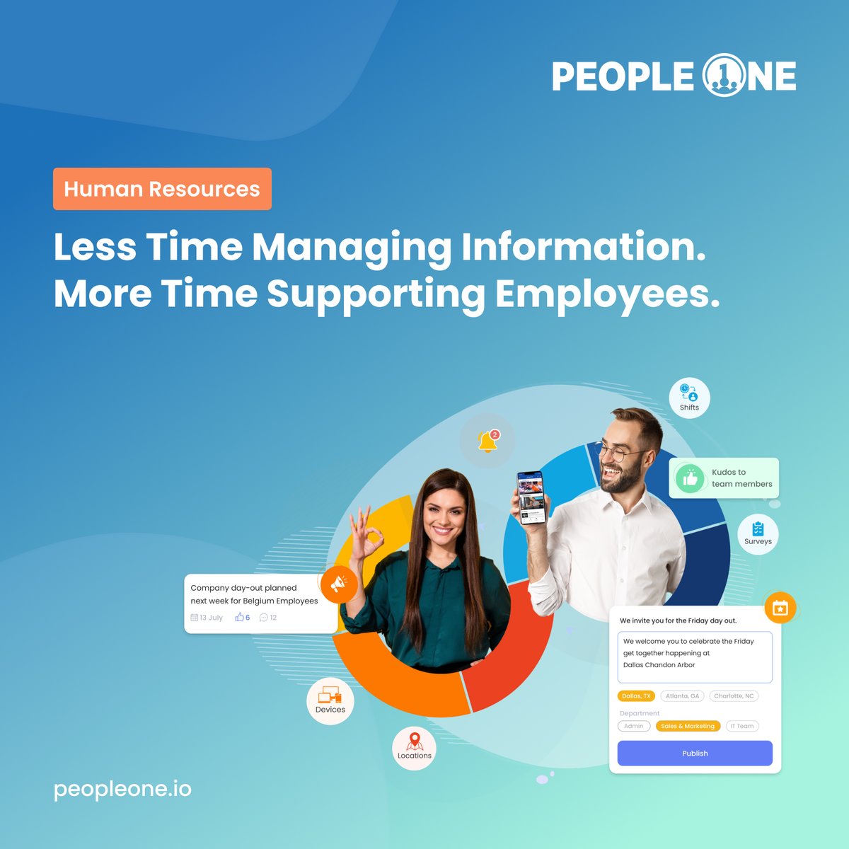 People1io's tweet photo. When information is easy to find, employees stay informed and HR teams can work more efficiently.
Learn more: https://t.co/gqgQqgs1Wp
#HRTech #EmployeeExperience #DigitalWorkplace #InternalCommunication #PeopleOne https://t.co/SFLW3Hg8Hy