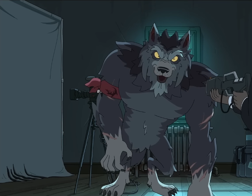 AntonioJ31's tweet photo. The werewolf leader from President Curtis https://t.co/L81mV80xrU