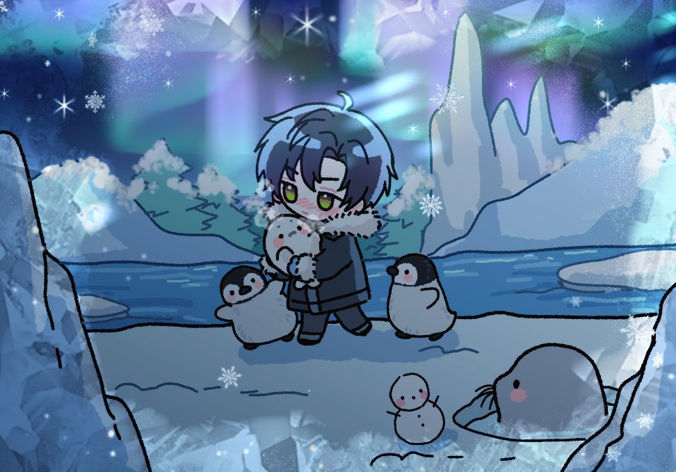 S2___Y0U's tweet photo. #Zayne 🐧❄️ https://t.co/dyuRKz1cYj
