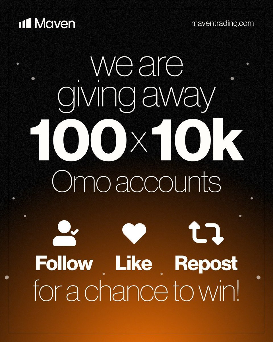 Jerry_FX_1's tweet photo. @Maventrading  hits 100k followers! 

The best way to celebrate?
100 10k 2-Step Omo accounts up for grabs!!!

Criterias:

🍊 Follow
🍊 Like
🍊 Repost
For a chance to win. Good luck! https://t.co/3KgCgggesV