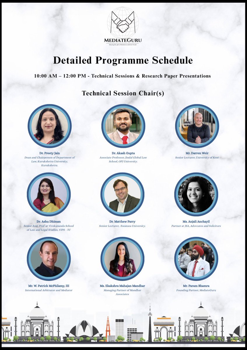 Akashtnnls's tweet photo. Delighted to be serving as a Technical Session Chair at the MediateGuru Global Summit 2026. https://t.co/6wz5jkpF8y