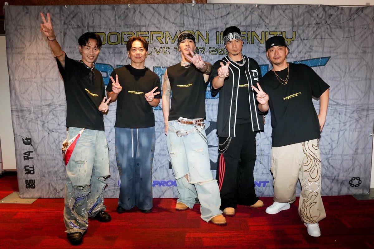DOBER_OFFICIAL's tweet photo. #𝑫𝑶𝑩𝑬𝑹𝑴𝑨𝑵𝑰𝑵𝑭𝑰𝑵𝑰𝑻𝒀

『DOBERMAN INFINITY LIVE TOUR 2026 "PRESENT"』

8.12(水)📍埼玉・川口リリア・フカガワみらいホール（メインホール）

THANK YOU‼︎

next GIFU https://t.co/ooZA6TBjBN