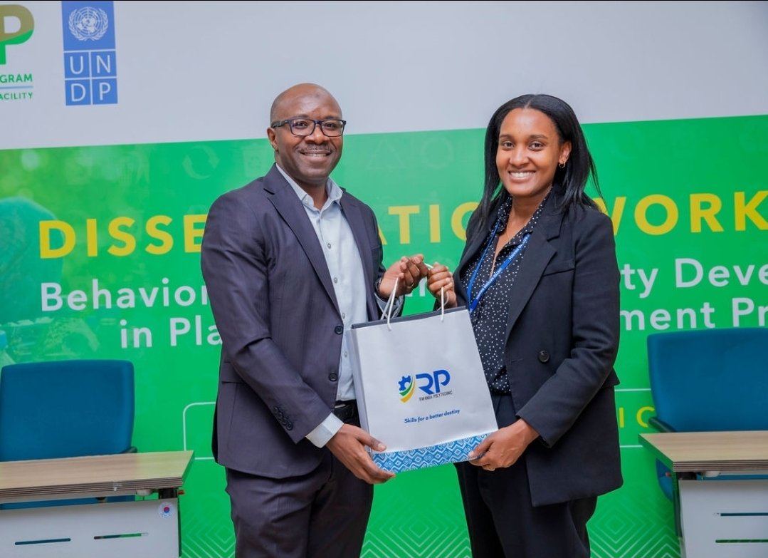 RwandaPolytec's tweet photo. Today, 12 August 2026, Rwanda Polytechnic (RP), in collaboration with @UNDP_Rwanda under the financing from the Global Environment Facility Small Grants Programme @GEF_SGP/SGP, is hosting a Dissemination Workshop on the Behavior Change and Capacity Development in Plastic Waste Management Project at RP Head Office.

The workshop brings together key stakeholders to share project achievements, lessons learned, best practices, and practical recommendations for strengthening sustainable plastic waste management in Rwanda.