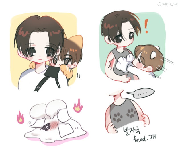 pado_sw's tweet photo. 냥&amp;멍 https://t.co/jFdYnQ3HgL