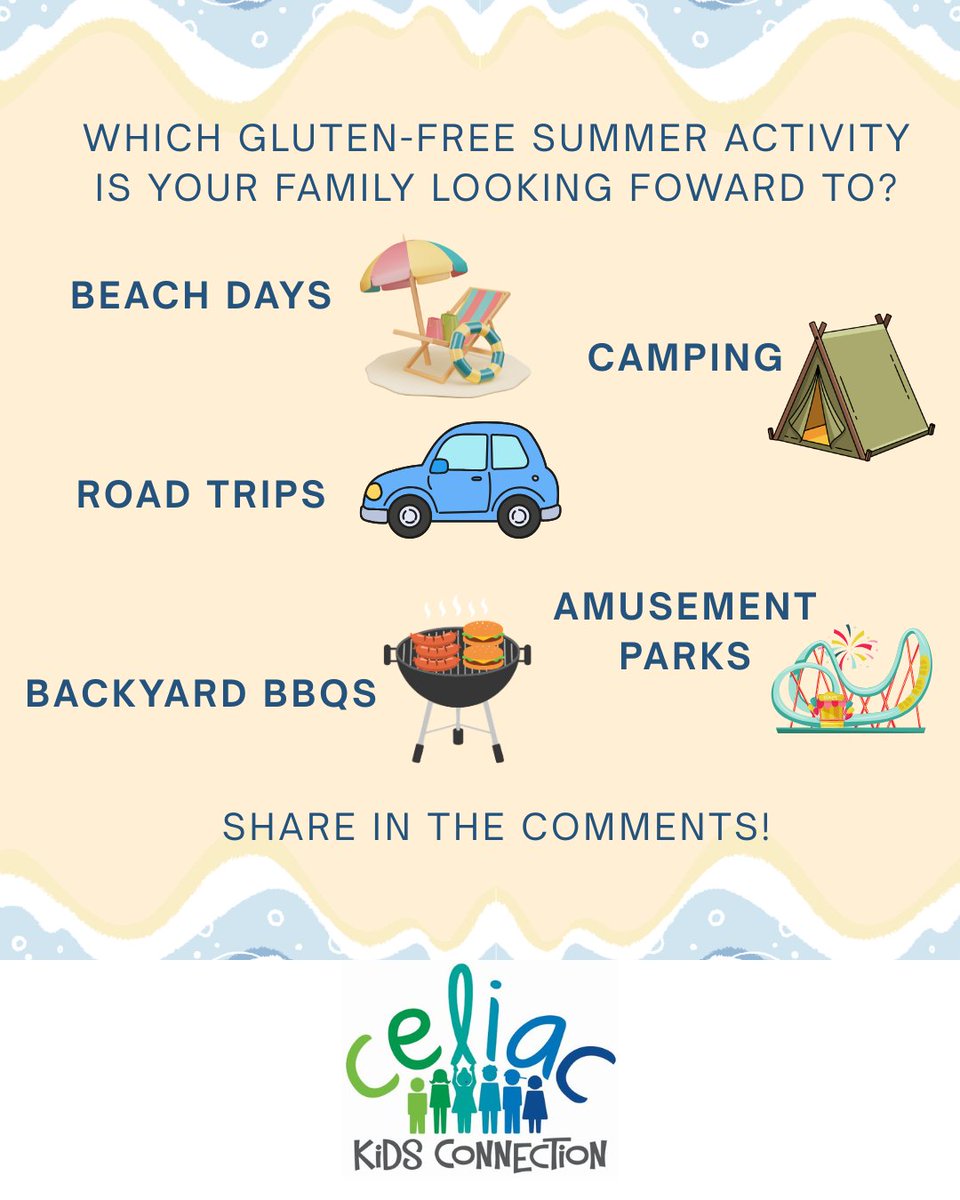 ChildrensCeliac's tweet photo. Join the Conversation – GF Summer Fun! https://t.co/bz1LCoA8mU