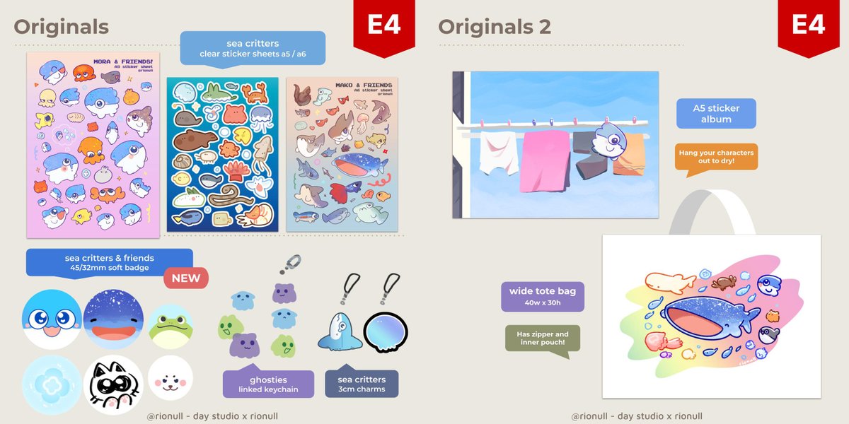 rionull's tweet photo. here's my catalogue for randamu world this weekend with @ourdaystudio!

i made new pokemon, ffxiv, gbf and original stuff!

likes &amp; rts appreciated; see you there at table E4!

#randamuworld2026 #randamuworld https://t.co/cYMZM0A01g