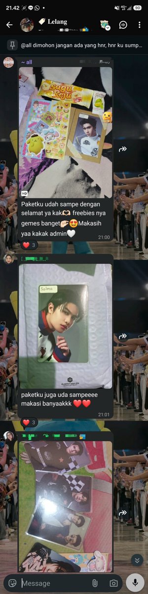 match0latteyy's tweet photo. Hasil lelangan batch 1 dan testi nyaa yaaaaw https://t.co/RmpNq5OtyO