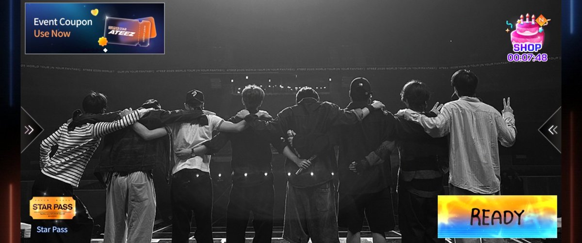 pirateezi's tweet photo. @ziitao @SuperStarATEEZ To the top left place https://t.co/npIbEbdgeo