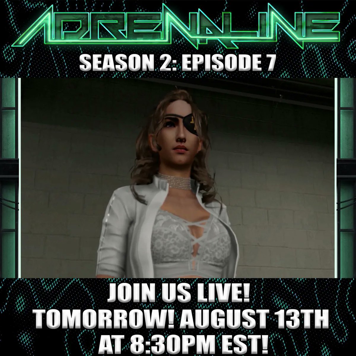VWNonX's tweet photo. Here's some Teasers for Adrenaline! Join us LIVE! Tomorrow at 8:30pm est!

#VWNAdrenaline #WWE2K26 https://t.co/zUbU5cQXTW