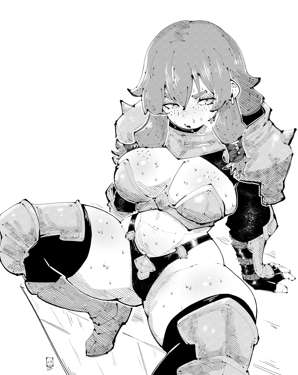 miregeist's tweet photo. This week I am obsessed with dwarf warrior lady fantasy, and I am not sorry about that. https://t.co/POZyK8B5SA