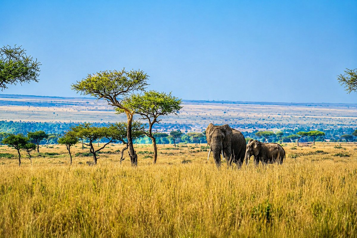 africansermonsa's tweet photo. 🐘 Golden savanna. Wild elephants. Unforgettable Kenya. 🌍

Watch an elephant and calf roam freely through Kenya’s breathtaking wilderness. Ready for your own safari adventure?

🌐 https://t.co/Kc32Hng5Jn

#KenyaSafari #AfricanSafari #ElephantSafari #KenyaWildlife #SafariKenya https://t.co/9KvpVd72gp