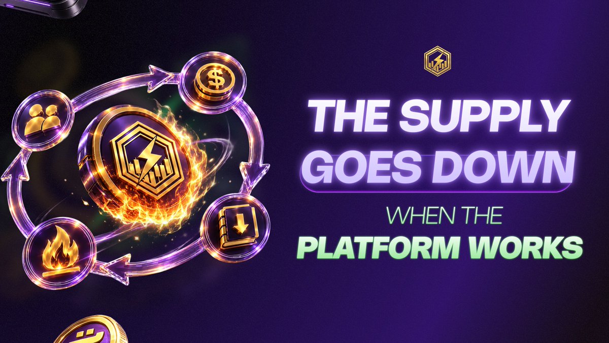 PiBase_co's tweet photo. PiB gets scarcer when people use PiBase.

Most tokens ask you to believe in a story. This one runs on a mechanism.

A percentage of the fees collected from cross-chain transactions through the bridge, and from services inside the app, is routed automatically to a burn address. Those coins don't go to a treasury or a marketing budget. They stop existing.

Follow the loop: more people use the bridge, more fees are collected, more PiB is burned, less PiB remains. The busier the platform gets, the smaller the supply becomes.

That's a different relationship than most holders are used to. You're not waiting for an announcement to move the needle. You're holding an asset whose supply shrinks in proportion to how much real work the ecosystem does.

Fee-driven burn is the difference between a token that hopes for growth and a token that converts growth directly into scarcity. #PiBase