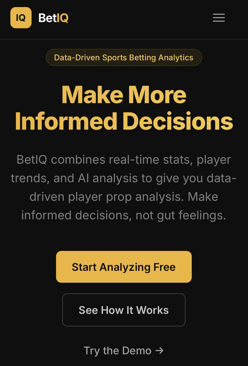 Famigliakennels's tweet photo. Love helping startups 
BetIQ — a sports intelligence platform built to put the data in one place. Every sport. Players, props, trends, injuries, odds, weather &amp; AI analysis. No sportsbook. No guaranteed picks. Just better information soon to be released #betiq #SportsGambling https://t.co/K2Au6TEM2N