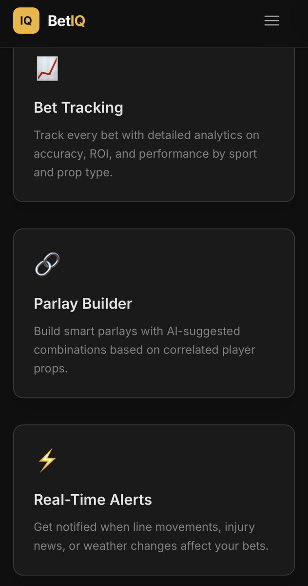 Famigliakennels's tweet photo. Love helping startups 
BetIQ — a sports intelligence platform built to put the data in one place. Every sport. Players, props, trends, injuries, odds, weather &amp; AI analysis. No sportsbook. No guaranteed picks. Just better information soon to be released #betiq #SportsGambling https://t.co/K2Au6TEM2N