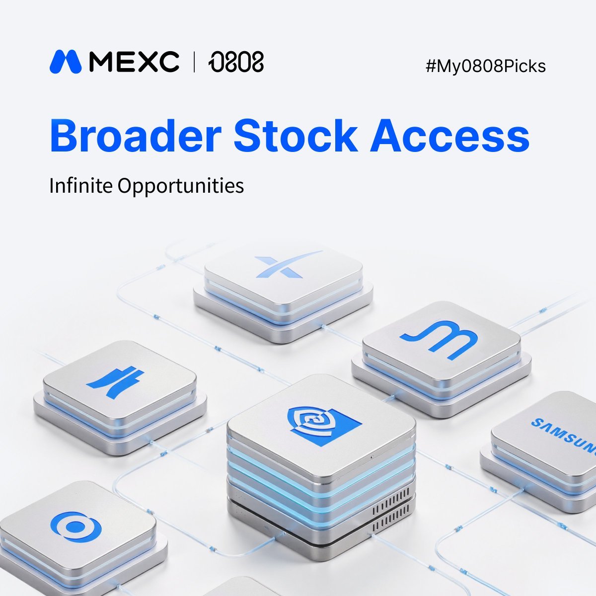 MEXC_Thailand's tweet photo. Broader stock access. Infinite opportunities. All on MEXC. ♾️

More markets mean more ways to find your next opportunity.

📈 Your favorite stock market or index is ______.

🎁 188 USDT / 10 winners

Drop your pick with #MEXC0808 #MEXC0FEE + UID.
Follow @MEXC_thailand to join.

⏰ Ends in 30 hours. 👇