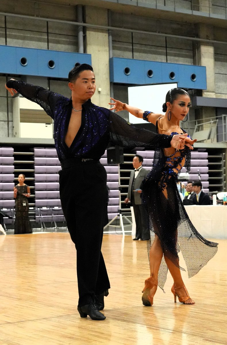 Dancesport459's tweet photo. プロラテンオープン 
準優勝　川東慎太郎・榮岩茉莉那　組    
#0809岡山 #ニュースターズダンス競技大会 https://t.co/ic0iQIZbZm
