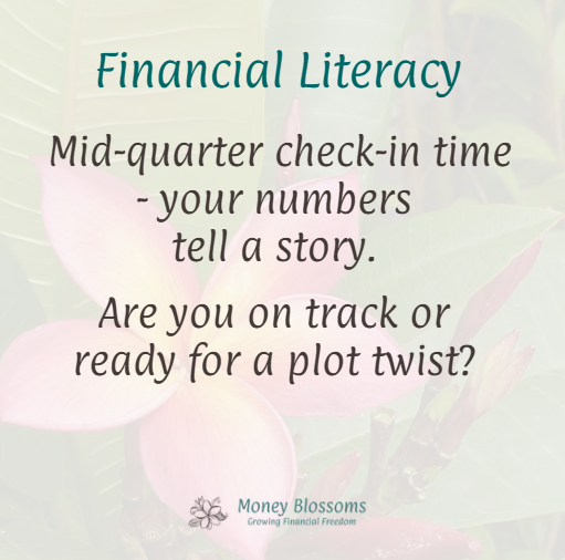 LissaPiper's tweet photo. Review your income &amp; expenses for Q3 so far.
What story are they telling?
Is it aligned with your values &amp; goals?
If you’d like help with a plot twist, reach out — I can help you turn data into direction.
.
.
#MoneyBlossoms #FinancialLiteracy #WomenAndMoney #FinancialAwareness https://t.co/Gmhu6jE1K1
