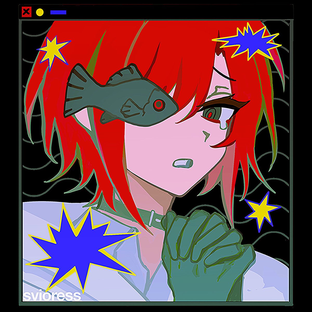 svioress's tweet photo. oc 🟦 fish eye https://t.co/kBlVpLIhQq