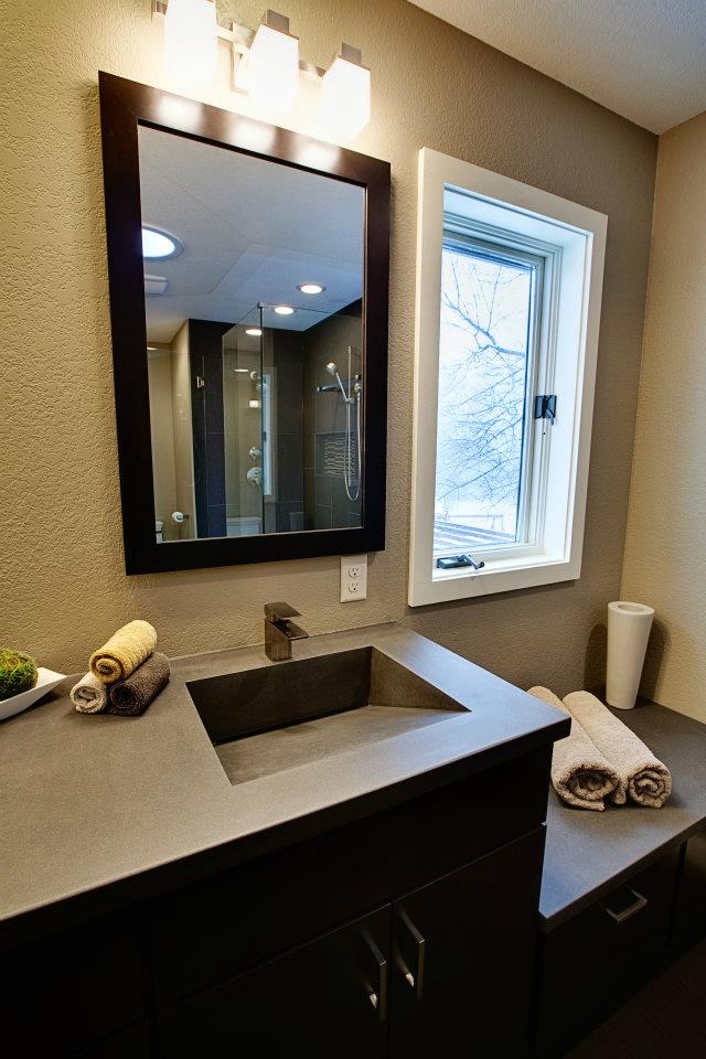 CustomCreteWerk's tweet photo. Looking to remodel your bathroom?
Give your bathroom a fresh, updated look with a beautiful new vanity and custom concrete countertop. From modern and sleek to warm and timeless, we can help bring your vision to life!
Ready to transform your space? Let’s get started! https://t.co/iYzpsMo5wH