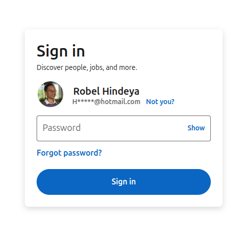 robelhindeya's tweet photo. My LinkedIn account has been hacked.

The attacker changed the email address, 😭

pleas help me! https://t.co/WpAF21ba4j
