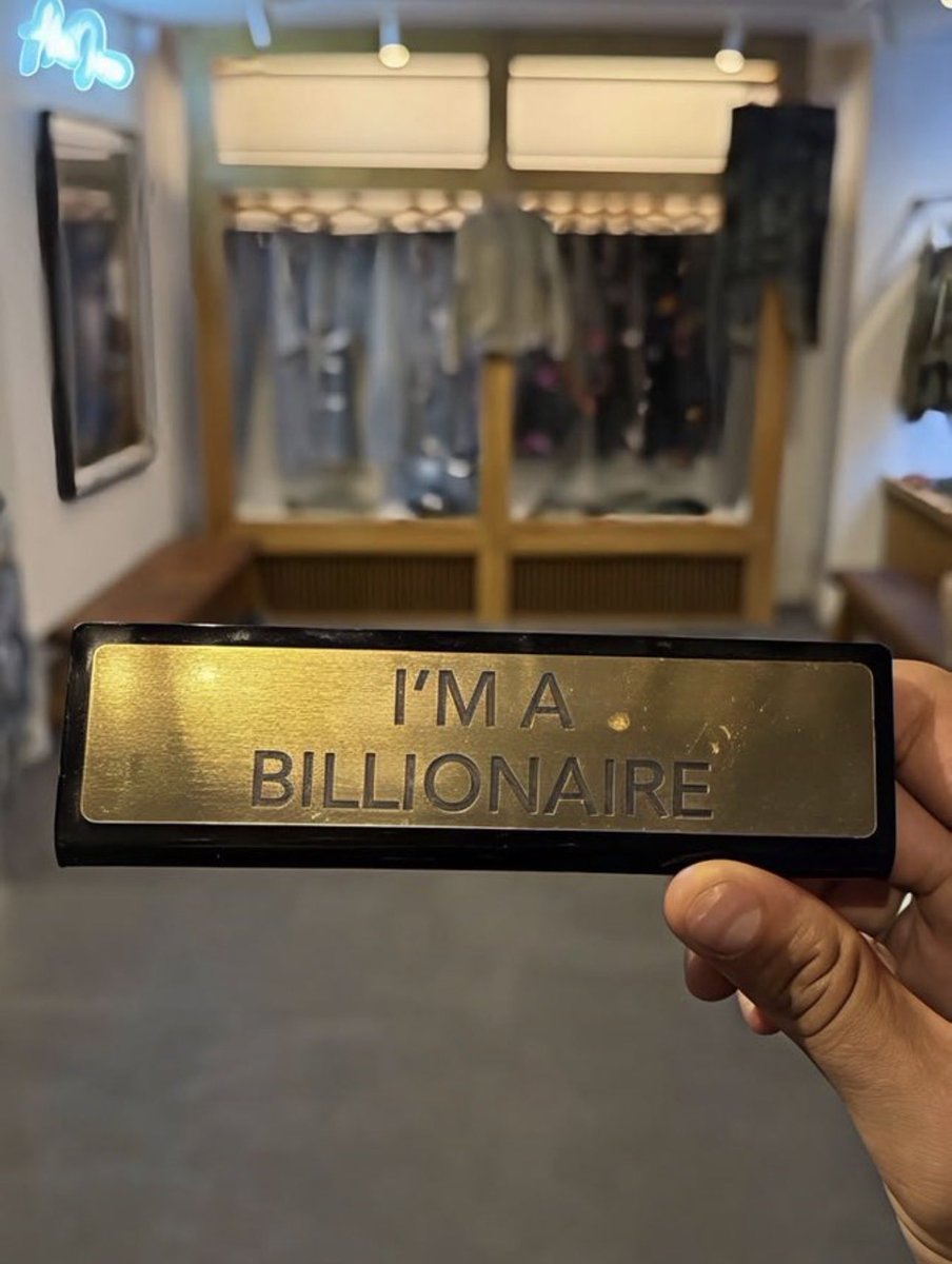 degenax's tweet photo. Manifest it

Billionaire in what? 

Mine: $ https://t.co/Am1bGY1NHB