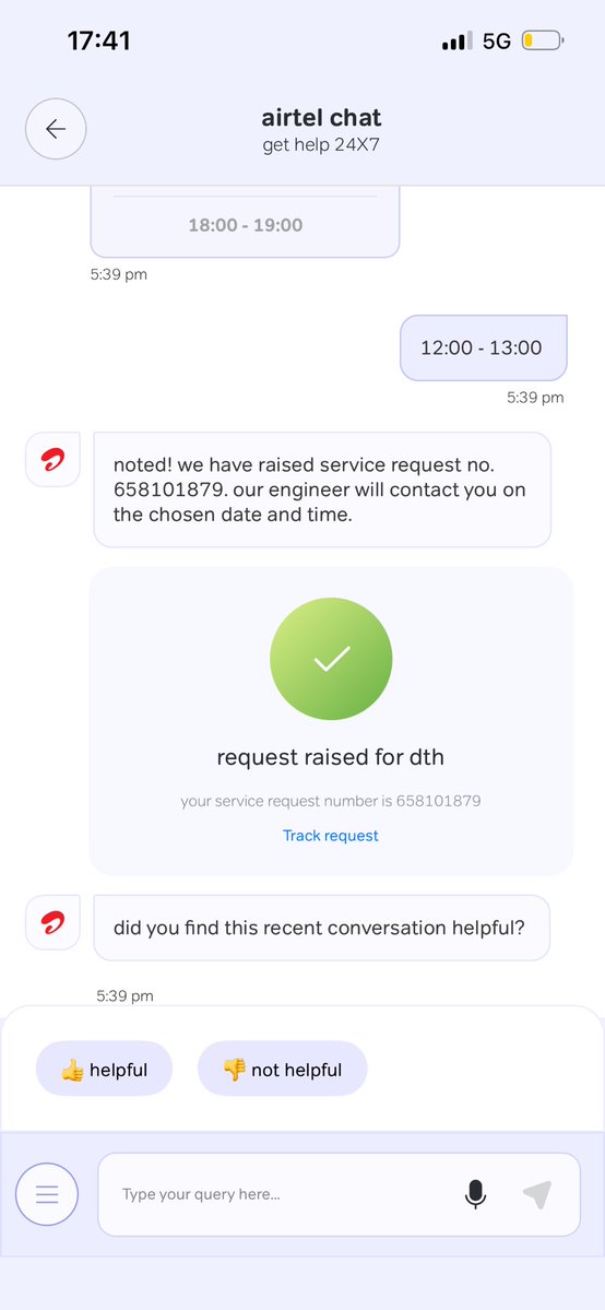 shashankholic's tweet photo. @airtelindia @Airtel_Presence 
I have raised a complaint for my airtel iptv and still didnt recieved any update on this https://t.co/QB0cfU3t1z
