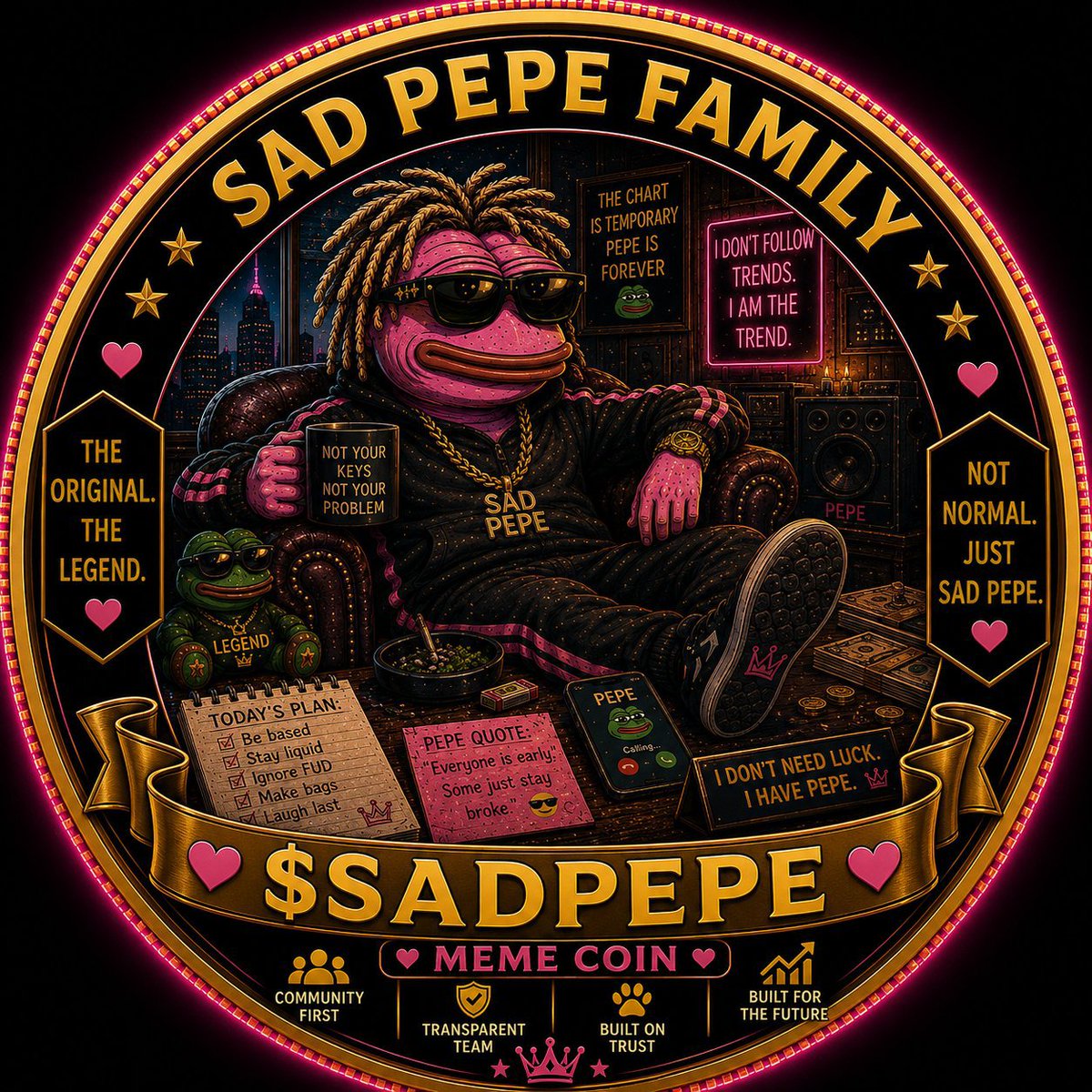 NIMSON027's tweet photo. @yeaknoya The next 100x is here 
Just in less than 6hrs Time the $SADPEPE launches on https://t.co/w3sAc23RcJ
Our chat for the next update!
https://t.co/n5poyDz4FK
X :@sad_pepe_family
Don't miss out on this 🔥 https://t.co/1ZV0Vbeq5q