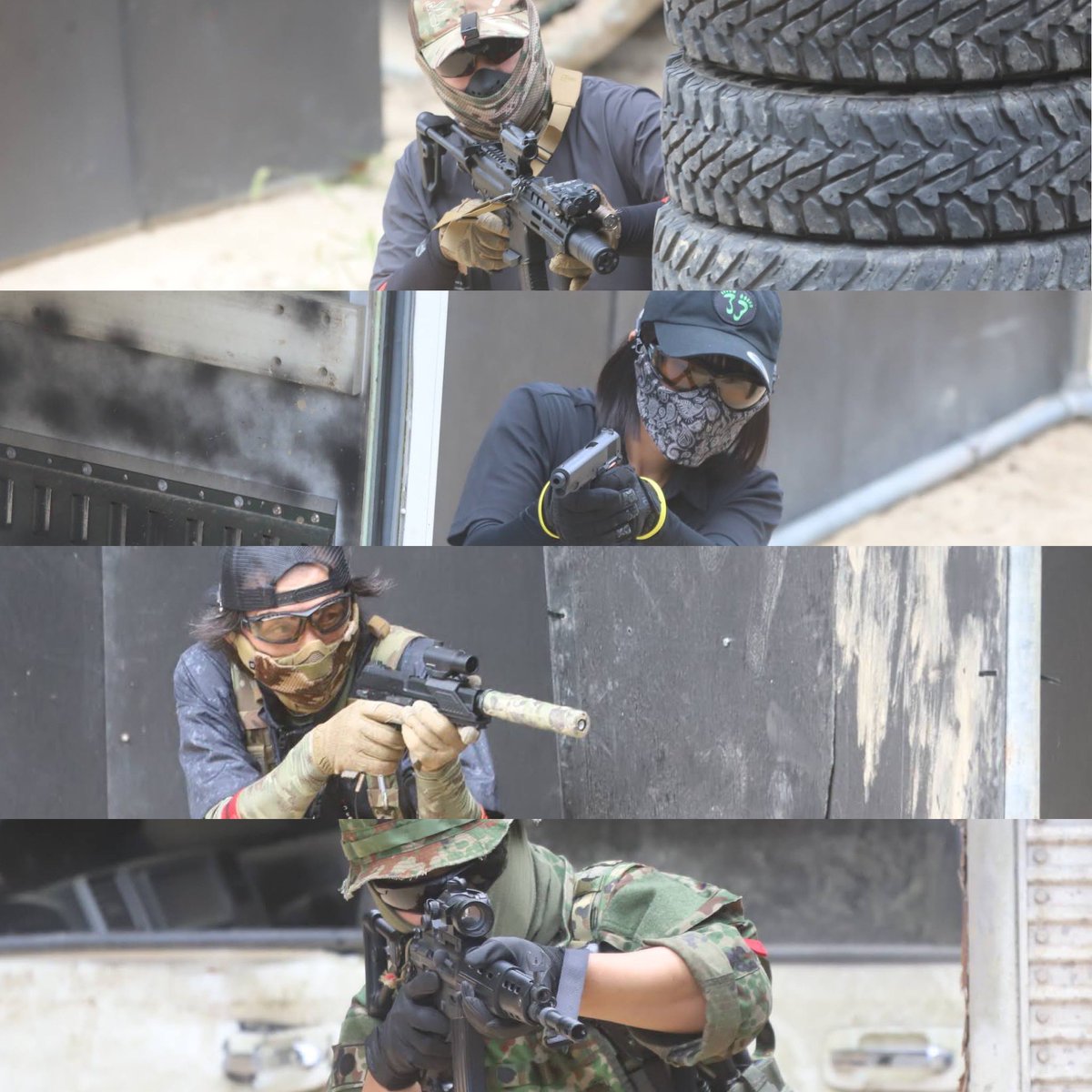 HeatAirsoft's tweet photo. HEAT 8/11 - 8/12 Photo🔥

https://t.co/0uSNoWAmiP

両日合計80名様🔥
沢山のご参加有難う御座いました🙇

NEW レイアウトも毎日 #brushup 👍

AエリアもBエリアと同様にコンテナを
横配置❕
縦ラインの情報が遮断され戦略性🆙

毎ゲーム両チームが戦力を削り合うレイアウトに仕上がりました🔥

明日もゲーム開催🫡
予約16名様　当日飛込参加🆗

是非ご参加 #RP お願い致します🙇

予約状況📅
8/13 16名
8/14 18名

8/15 26名
8/16 24名

8/17 4名
8/19 7名

#福岡 #サバゲー #サバイバルゲーム #福岡サバゲー #福岡サバイバルゲーム #CQB #市街地戦