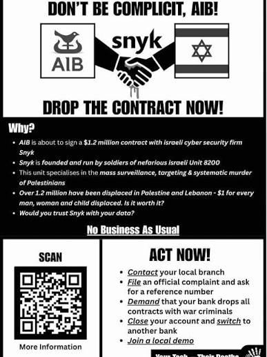 JobFairyDublin's tweet photo. https://t.co/7PzhdBedds
Move2 BoI -----
BOYCOTT GENOCIDE SUPPORTERS AIB
just to say: 1st ... step one is to make a new account ... 2nd...step to transfer old account :- )
#BoycottAIB@AIBIreland
#snyk and #aibireland #aibbank @aibbank https://t.co/7hbJg71gjH