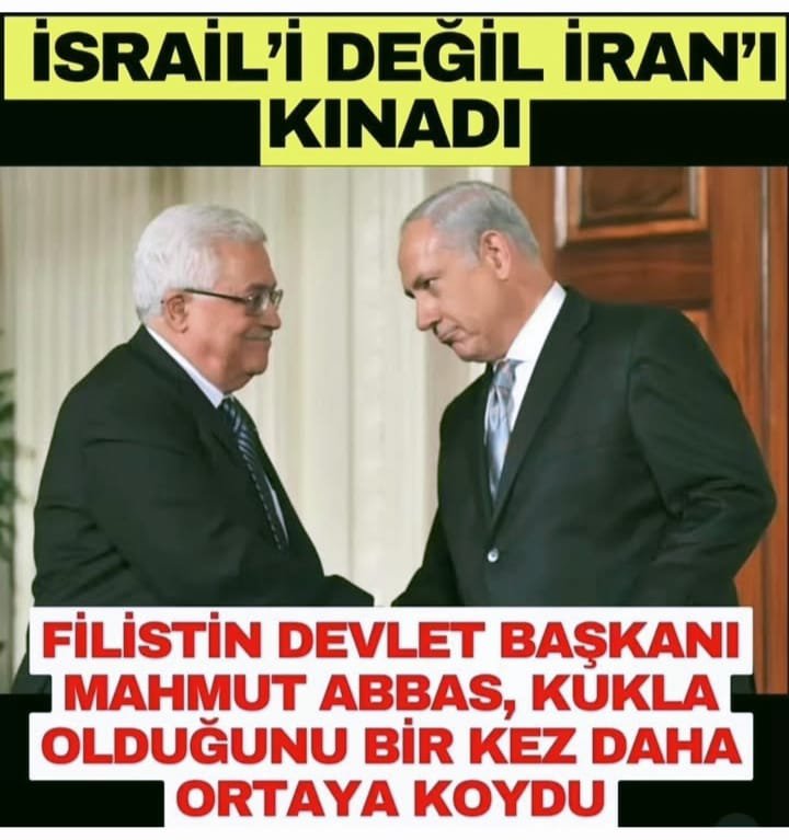 manisadirilis's tweet photo. Filitin'deki israil Mahmut Abbas'tır.
İsrail'i temsil eder.
Ajan değil bizzat sözcüdür.

Mekke Anlaşması sonrası Erdoğan'ın davetiyle bugün Türkiye'de.

Türkiye'nin de imzaladığı New-york bildirisinde;
Abbas tek başkan olacak, Hamas silahsızlandırılacak!
 
İşte o Abbas bu Abbas!. https://t.co/os6npaK7Qg