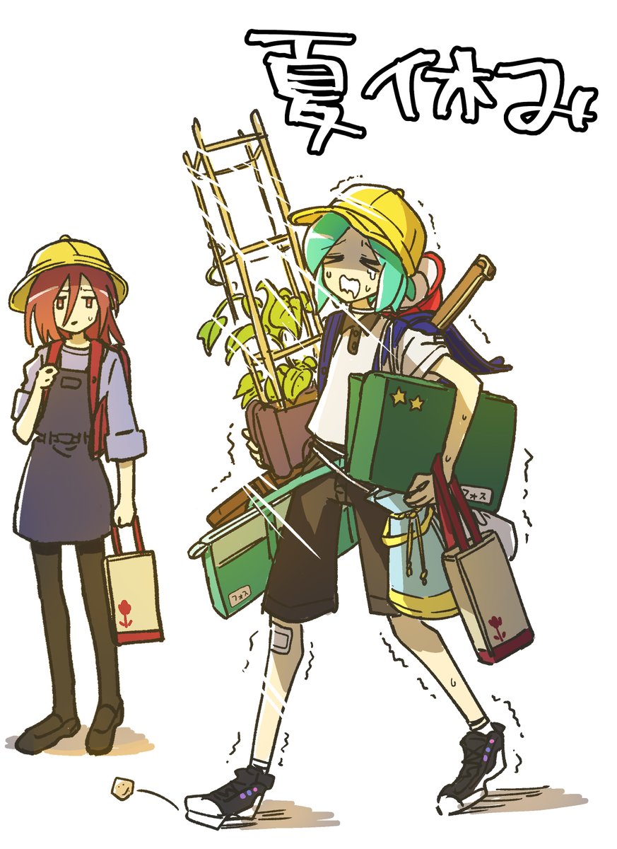 _ITABASAMI_'s tweet photo. 夏現パロ https://t.co/NGPLy7TQ8s