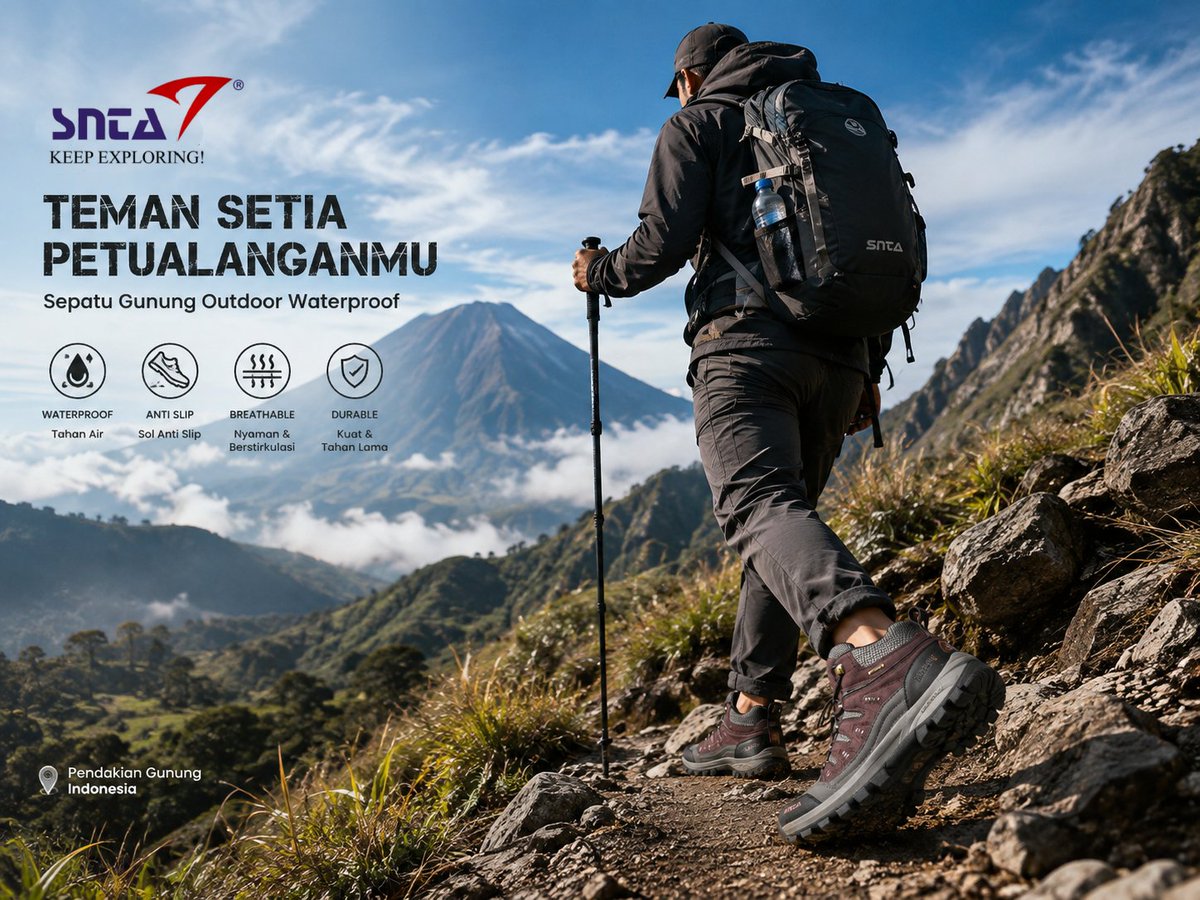 sntaoutdoor's tweet photo. SNTA 502 / 622  Sepatu Gunung Hiking Adventure Series Trekking Outdoor Waterproof Ringan Baru

#SNTA #502 #622  #Sepatu #Gunung #Hiking #Adventure #Indonesia #Trekking #Outdoor #Waterproof #Ringan #KUAT #Baru #BOOTS #PENDAKI https://t.co/QUJ57UpQx8