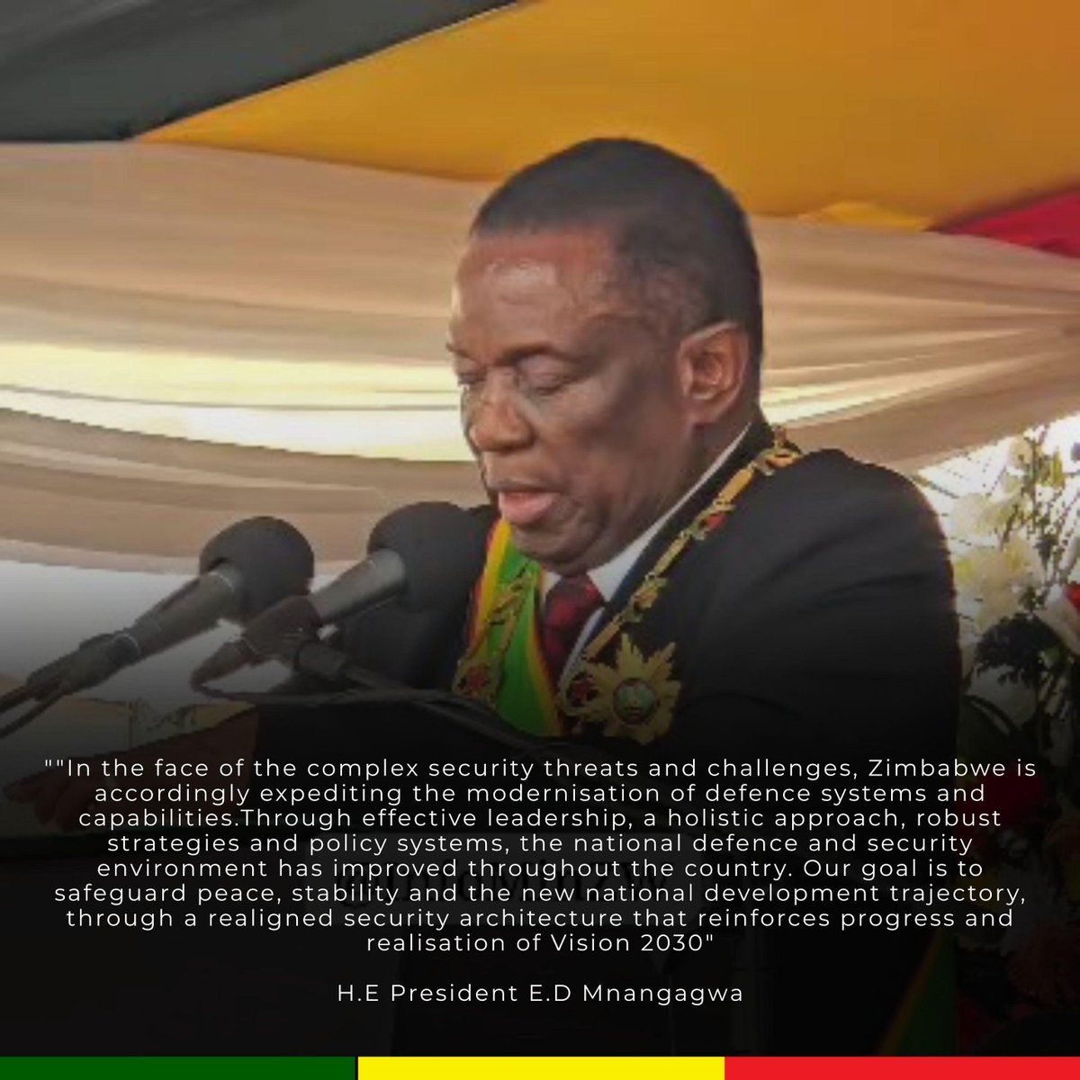 Joychirindbc's tweet photo. The President's speech emphasized on peace and stability.
#ZDFForPeaceAndStability. https://t.co/U8dGtyNXxI
