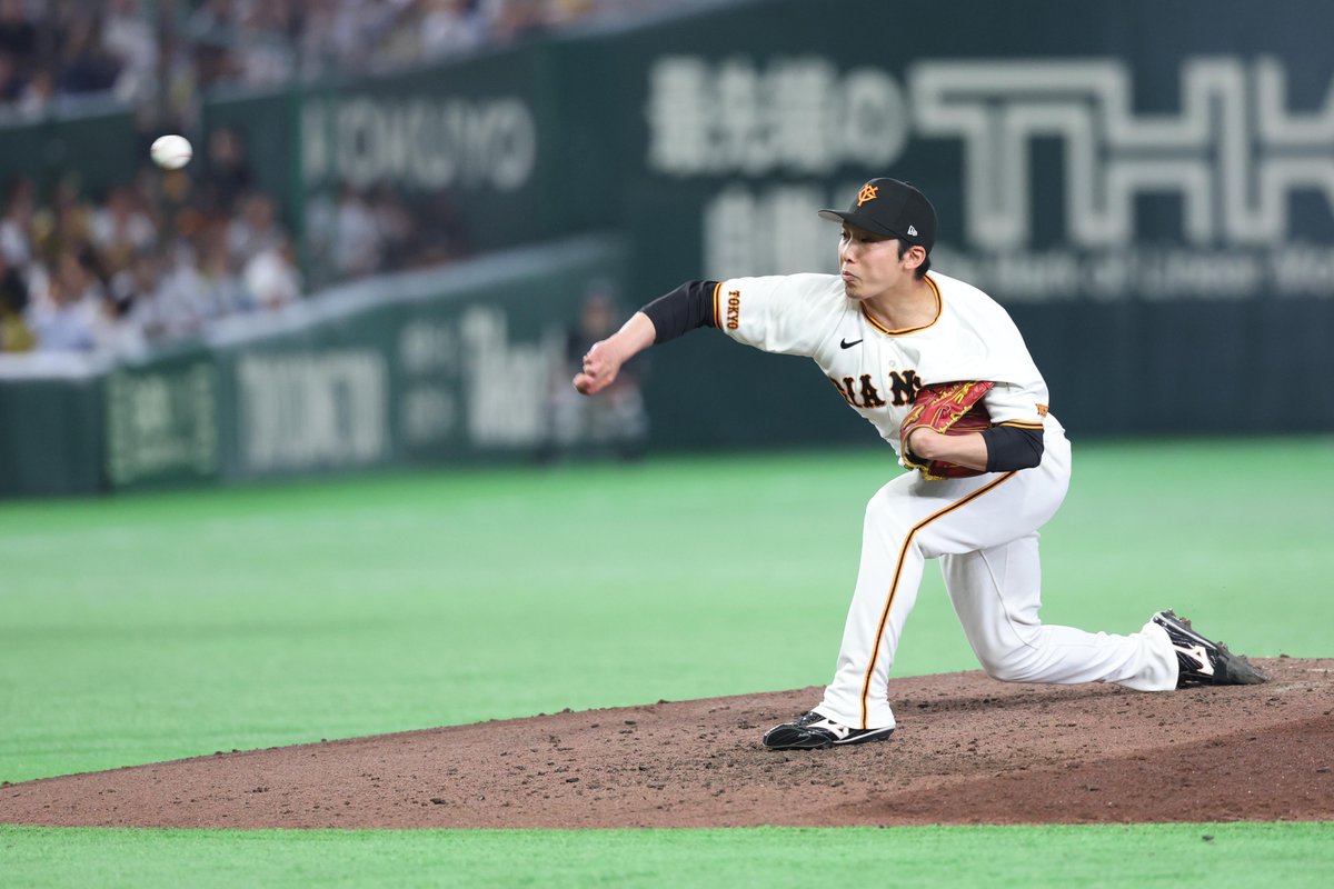TokyoGiants's tweet photo. 【六回表】巨人 0-4 阪神

2番手で #赤星優志 投手が登板。
一死からヒットで出塁を許すも、この回無失点。 https://t.co/nP1IFJjsno