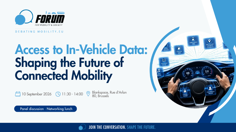 FIARegionI's tweet photo. 🚗 Vehicle-generated data is transforming mobility, from smarter maintenance to faster roadside assistance.

But what about safety and consumer choice?

Join the #ForumForMobilityAndSociety for a discussion on Europe’s connected mobility future.

🔗 https://t.co/S5QLP0w1Bz https://t.co/FVyS5heVQl