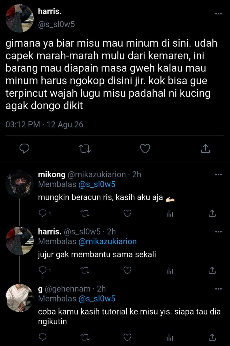 oddiettee's tweet photo. re-upload : ini lika liku harris mengurus misu dibantu oleh sefur meskipun saran mereka tidak berguna

#ginspired #harriscaine #storyon https://t.co/Qs5W5s8bzM