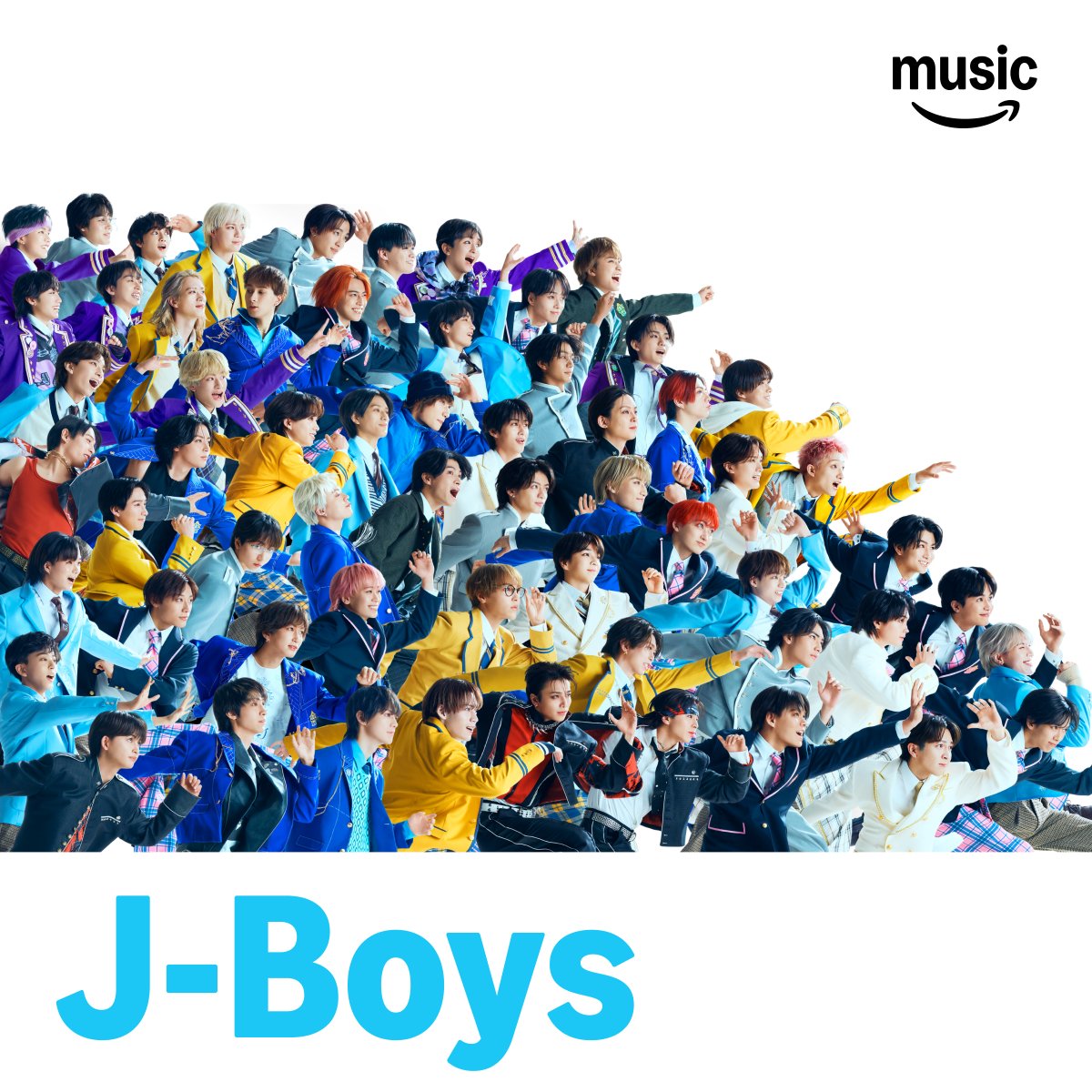 EBiDAN_official's tweet photo. ／
本日より‼️
EBiDANがAmazon Musicの「J-Boys」プレイリストのカバーアートに登場📢
＼

EBiDANの楽曲をプレイリストでもお楽しみください🎧

@amazonmusicjp 
#EBiDAN 
#Yes_EBiDAN15th https://t.co/HAkGk0pPRT