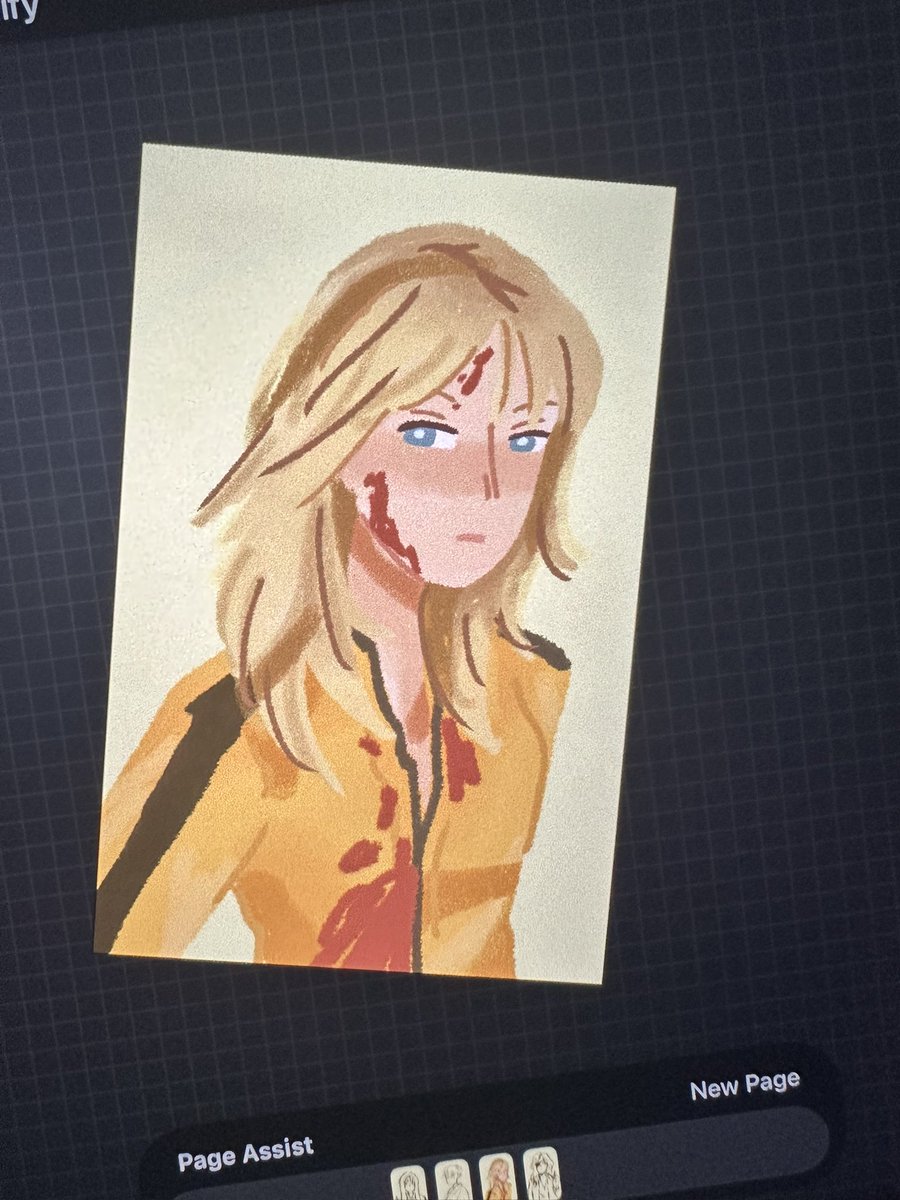 tkxhappyface's tweet photo. Kiddo #killbill https://t.co/w74QvOTgxo