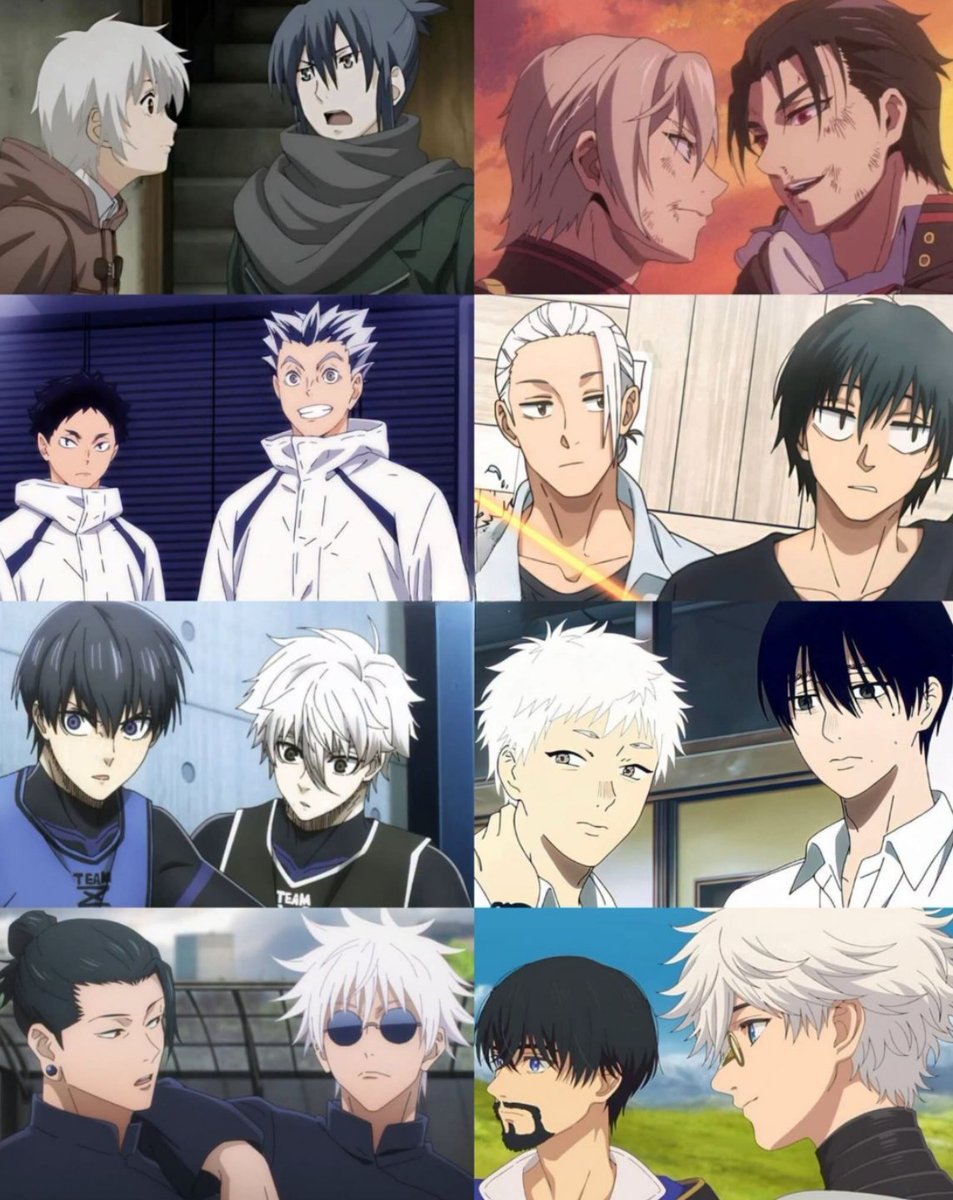 AnimexTwts's tweet photo. Black &amp; White Duo 🖤🤍 https://t.co/JIQTPpv1rR