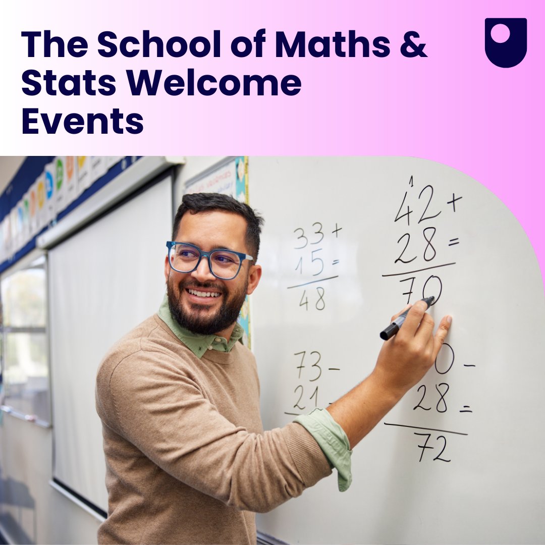 OU_STEM's tweet photo. Taking a Maths &amp; Stats module in October? Mark your calendar for our Welcome Events! 🎉

See what’s on in September, connect with your community, and watch past event recordings to help plan your next steps.

Info: https://t.co/AGn7qpblId https://t.co/8NDy098HMW