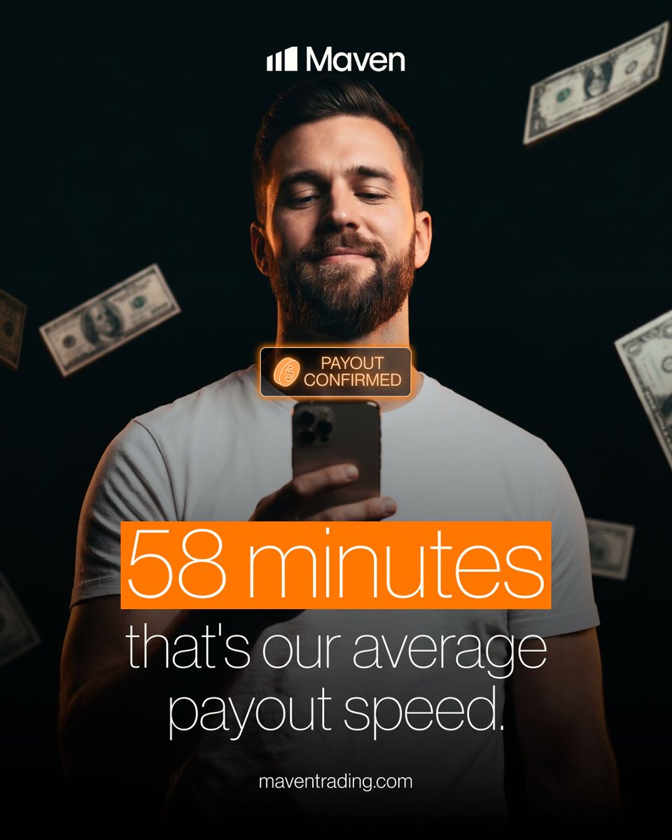 Maventrading's tweet photo. We're fast, really fast. 

That's how our traders like it. 😜 https://t.co/nGv4Gt6FBQ