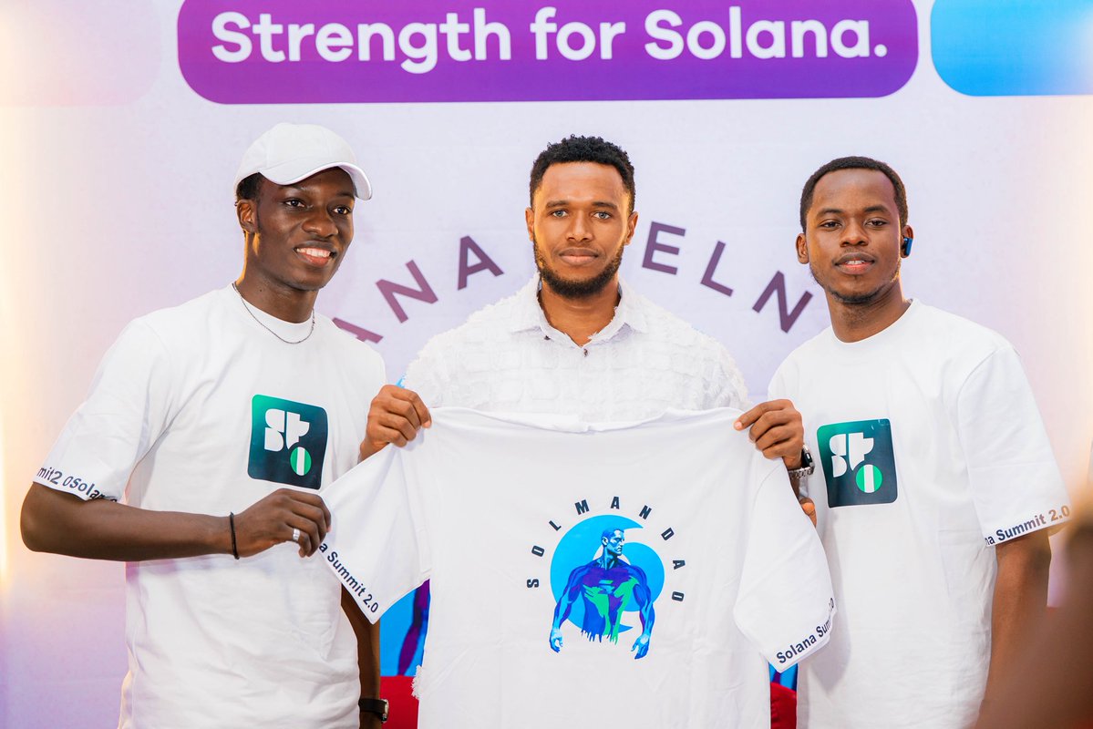 nsikan_silas's tweet photo. 🏆 ARM WRESTLING CHAMP! 💪🏿🔥
Just stepped up at the Solana Summit NG and walked away with the win 😤💪
Big respect to #Solmandao for putting together that arm-wrestling challenge. Energy was mad, competition was serious, vibes were unmatched 🫡
Web3 by day… arm-wrestling champion by force 🏆
Solana Summit NG. we came, we competed, we conquered 🟣⚡️
#SolanaSummitNG #Solana #SolmanDAO #ArmWrestling #Web3