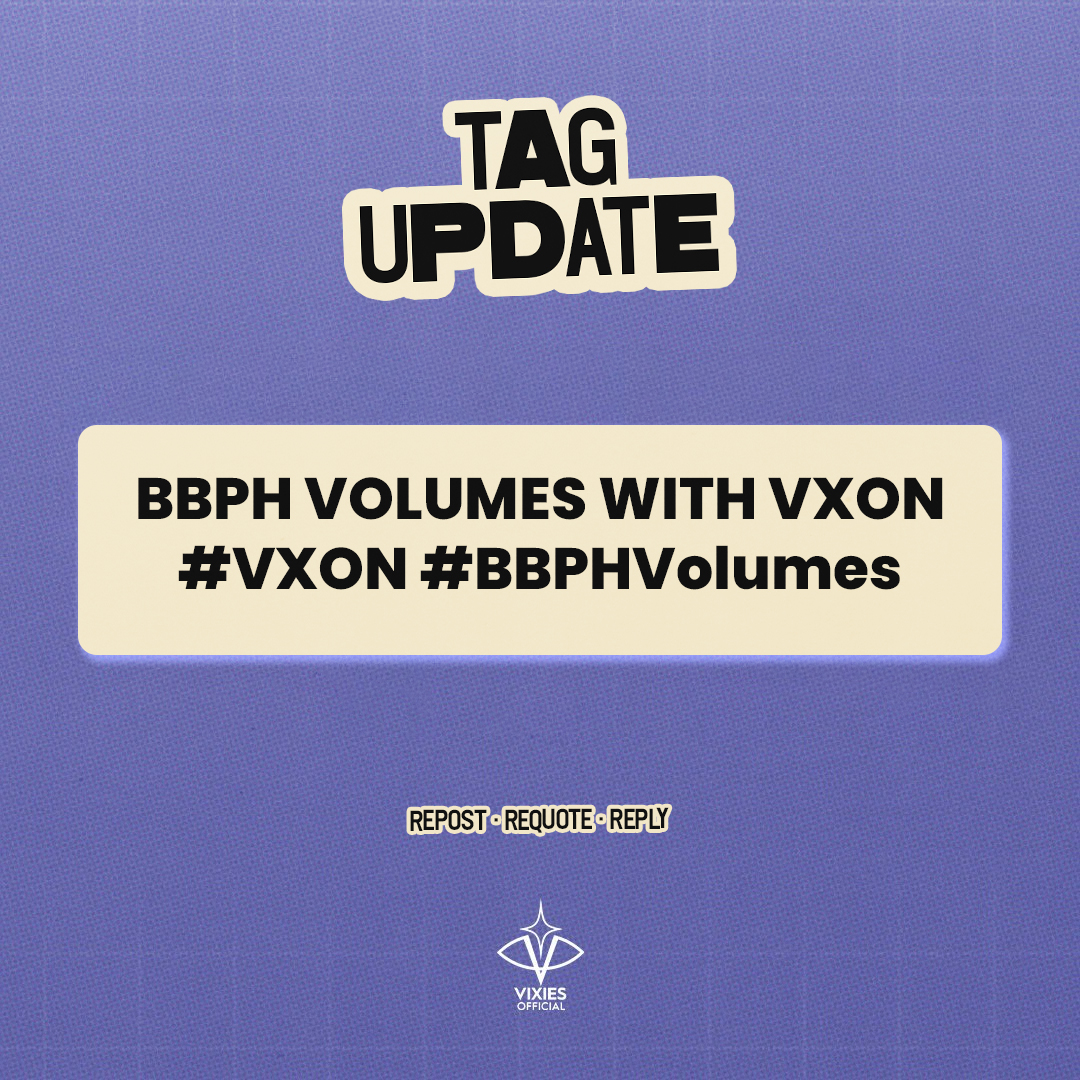 vixiesofc's tweet photo. [#️⃣] TAG UPDATE  

Watch as VXON reflect on their growth as musicians in this episode of Billboard Philippines Volumes! 📷 📷

WATCH HERE:
🎥 https://t.co/jZbWuEU4t7

Use our official tags below when posting, VIXIES!  ✨

 BBPH VOLUMES WITH VXON   
#BBPHVolumes #VXON https://t.co/0KzdgvIToR