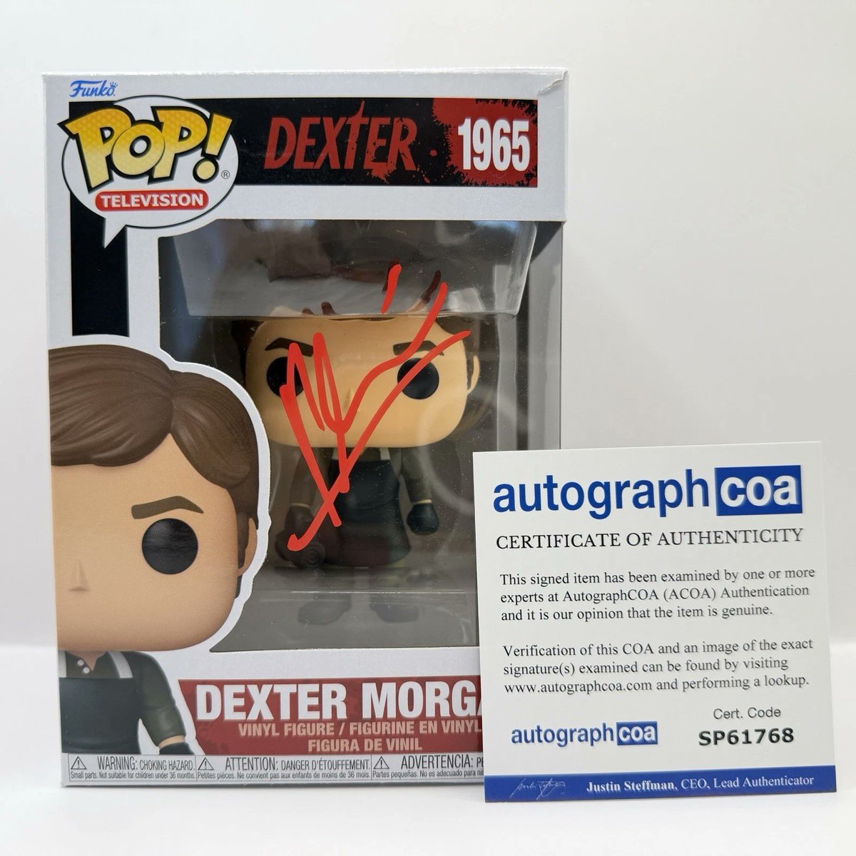 Funkopopenthus3's tweet photo. Patrick Gibson Signed Dexter Morgan Funko Pop Dexter: Original Sin ACOA

#ad #funko #funkopop

Ends Thursday

https://t.co/zCbKHFvM1k https://t.co/iJqtBTBUbl