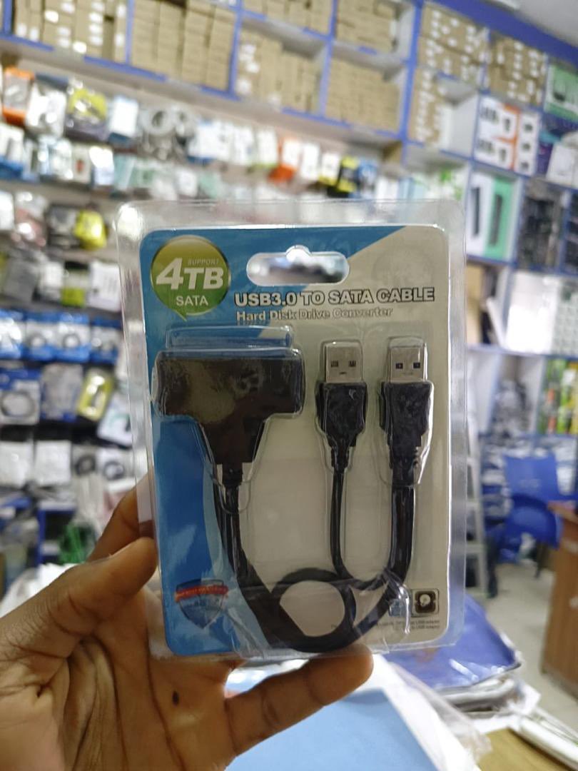 nothingbutaman_'s tweet photo. USB 3.0 to SATA adapter

• Supports up to 4TB hard drives
• Plug-and-play convenience
• Compact and portable
Turn any SATA drive into an external backup in seconds.
GHC 60 
0506641697 https://t.co/pd8yzzIWLZ