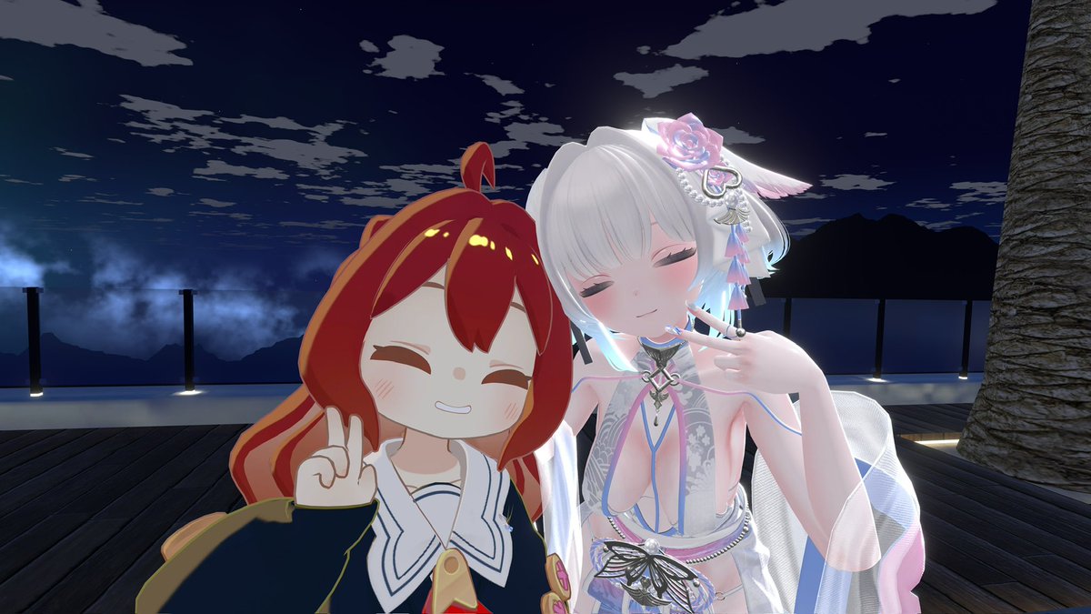 Dreamwhite0713's tweet photo. こちら #NBB_VRC 遊撃隊BunnyのDreamです！お会いできて嬉しかったです💖 また今度会いましょう〜！🐰 https://t.co/koSBZ3oDUw