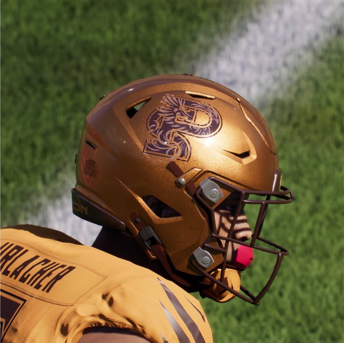 Aiizuna's tweet photo. I love the way these came out😮‍💨

Phoenix State Firebirds
Username: ClassicMBA

#cfb27 #collegefootball27 #teambuilder https://t.co/Zzt8PfMwWj
