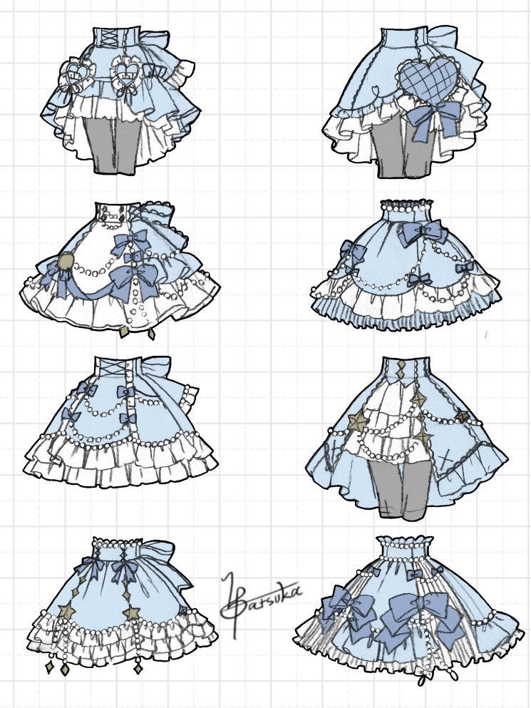 hatsuka5525's tweet photo. #一次創作祭り夏の陣2026
デザイン真似OKのお洋服アイデア描いてます
毎日色々投稿してるのでぜひ参考に使ってね😊 https://t.co/TXDEZWCOxO
